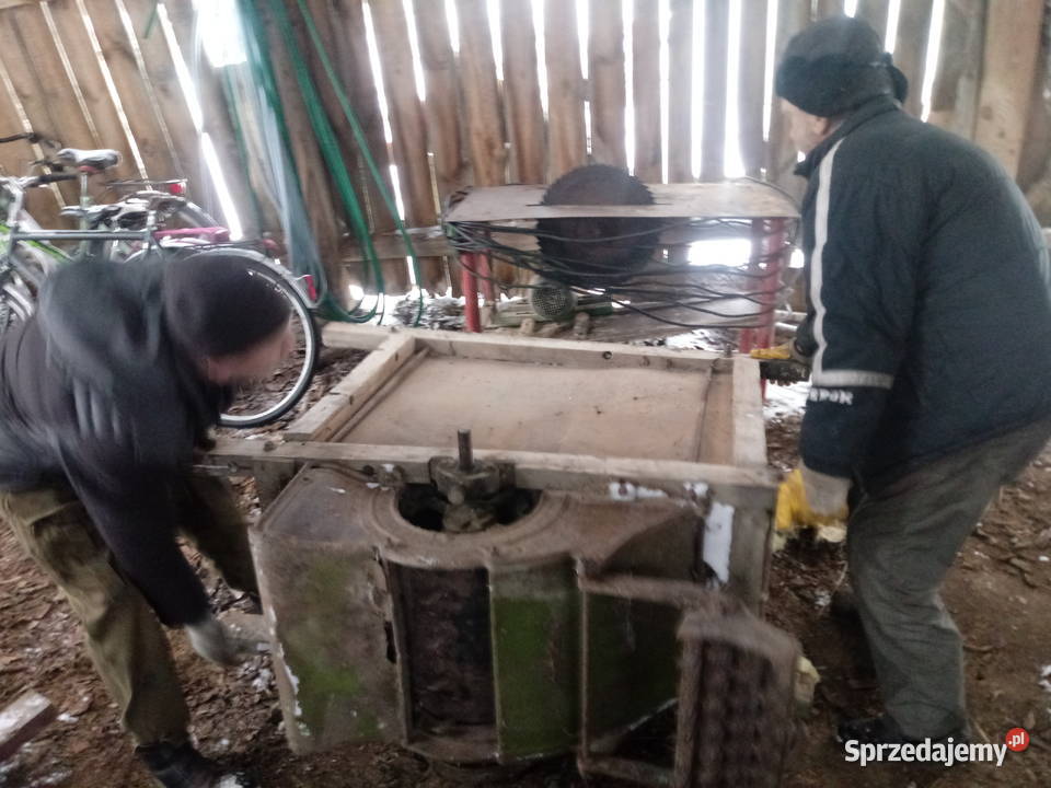 Stara młocarnia do ziarna Pozostałe lubelskie Matcze