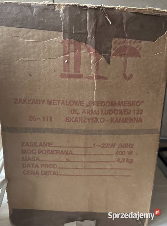 Sokowirówka PREDOM SW3 z lat PRLu Łódź sprzedam