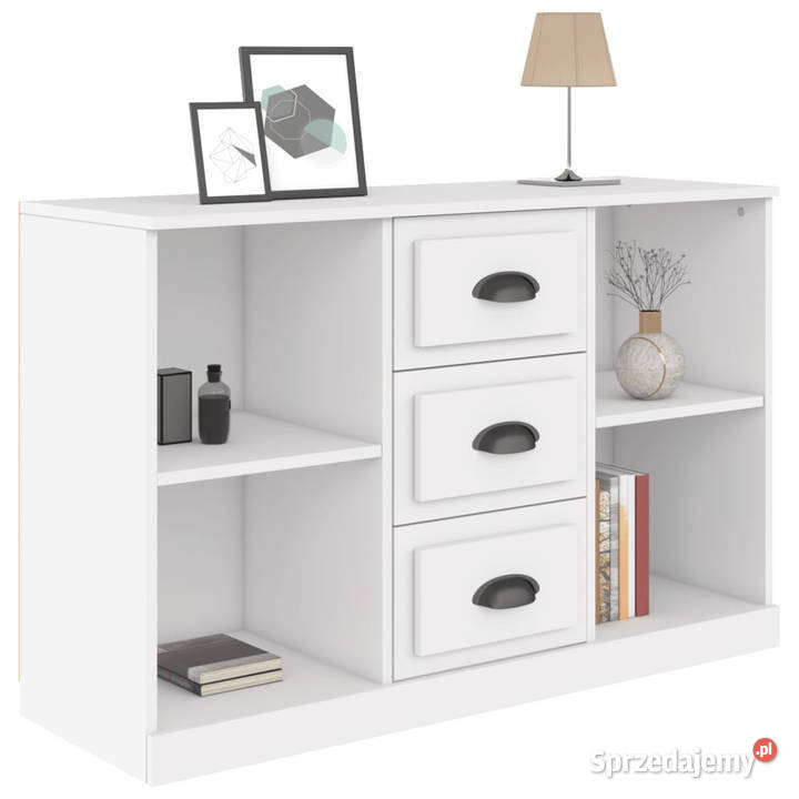 Szafka biała 1045x355x675 materiał