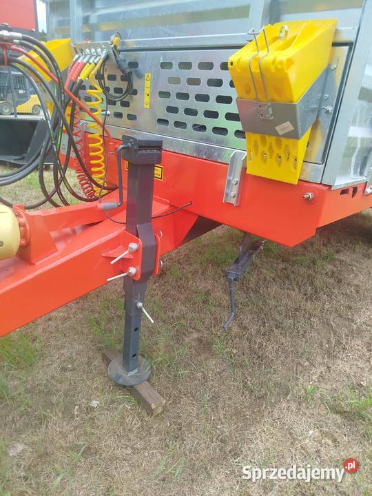 Jednoosiowy rozrzutnik obornika JOLMET 45t Maszyny rolnicze Opoczno sprzedam