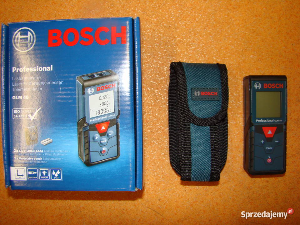 Miernik laserowy dalmierz BOSCH do 40m Ref 0 601 Bielsko-Biała