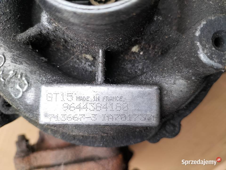 kolektor wydechowy turbo 22 HDI citroen C5 C8 Części samochodowe Kamień-Kolonia