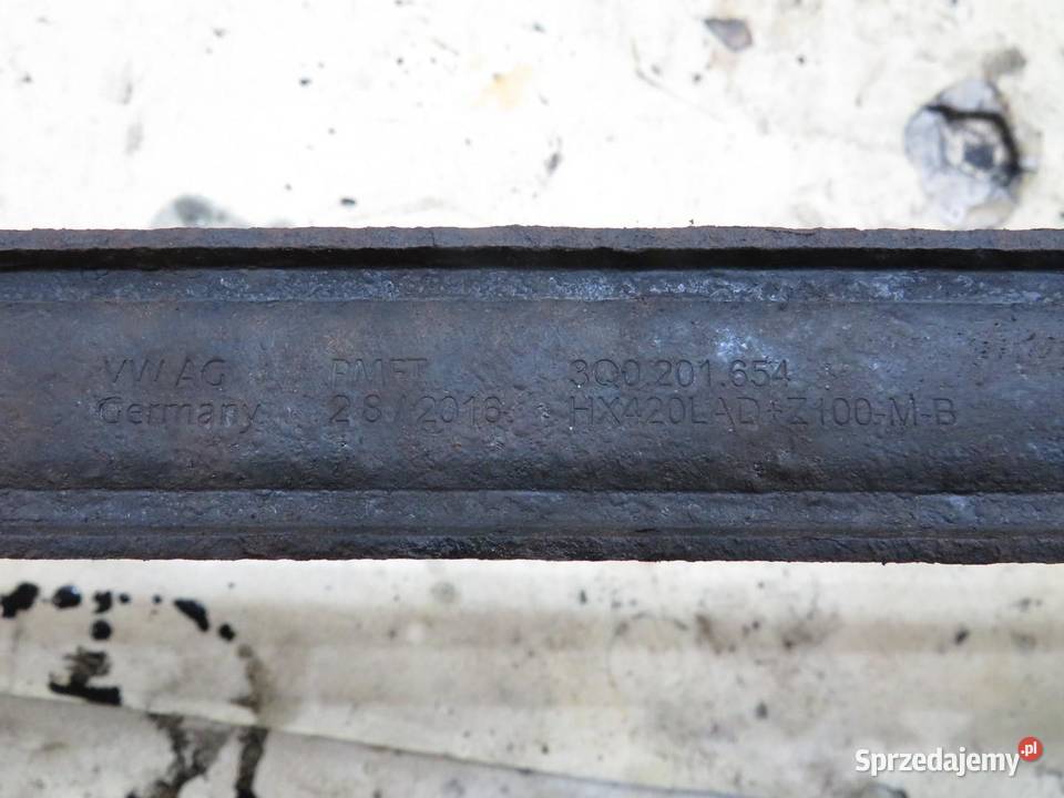 OBEJMA ZBIORNIKA PALIWA PASSAT B8 20 TDI KOMBI