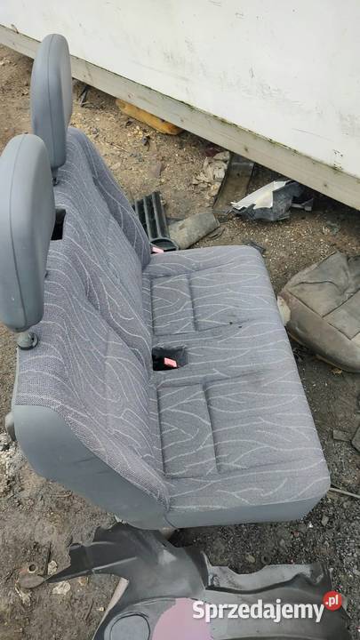 Fotel pasażera dwójka Mercedes Sprinter w903 Książ Wielkopolski