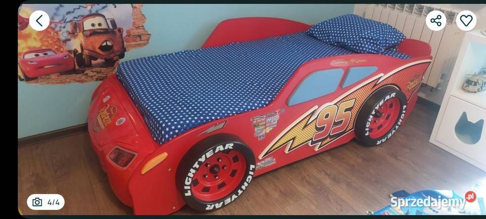 Łóżko ZygZak McQueen łódzkie Stryków
