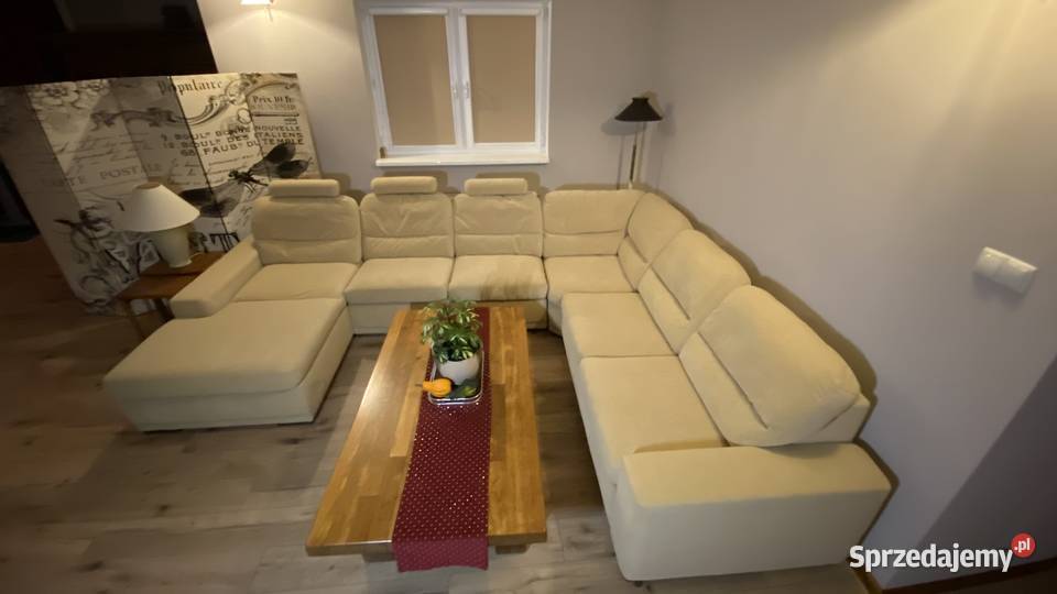 kanapa narożnik BONO duży zestaw wypoczynkowy do Giżycko