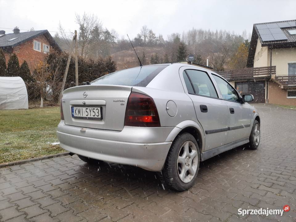 Opel Astra II G 16 benzyna gaz manualna Biskupice