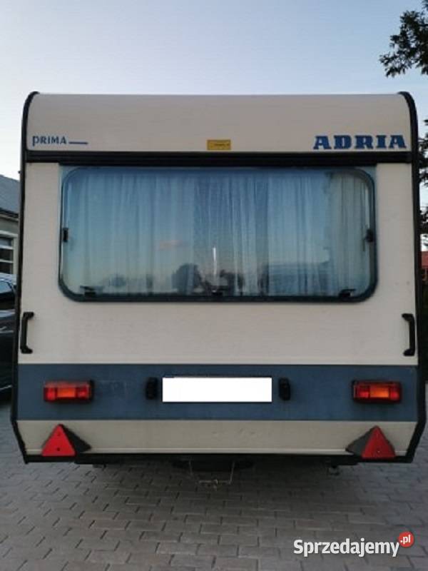 Sprzedam przyczepę kempingową lekka Adria do 750 małopolskie Szczucin sprzedam