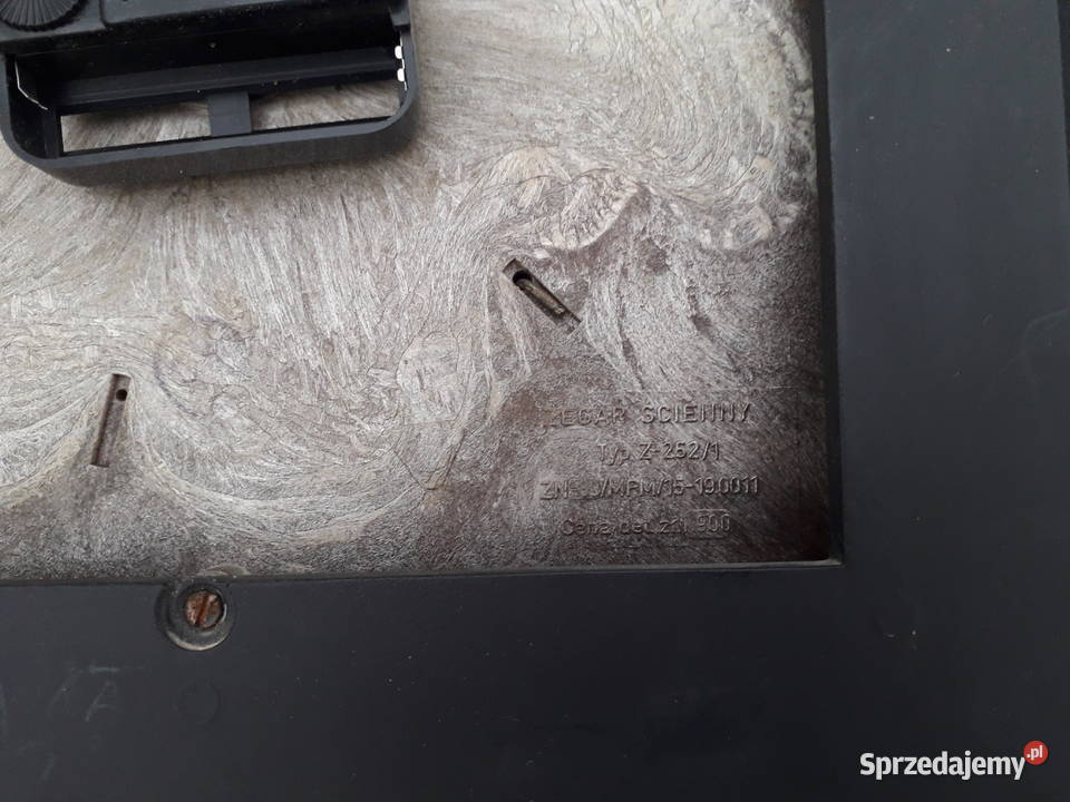 Zegar ścienny Predom Metron z PRL Warszawa
