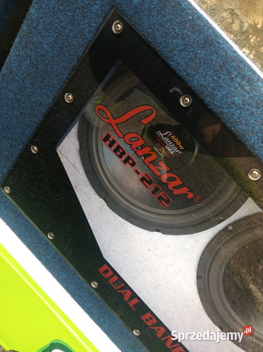 Tuba Subwoofer Skrzynia Basowa LANZAR 600RMS skrzynie basowe i tuby sprzedam
