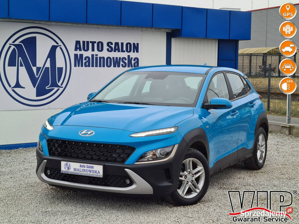 Hyundai Kona Navi Kamera Asystent Pasa Radar Led VAT marża wielkopolskie Wągrowiec