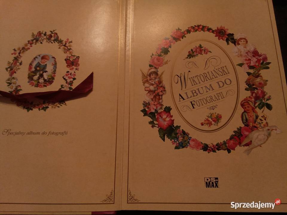 Wiktoriański album do fotografii Warszawa