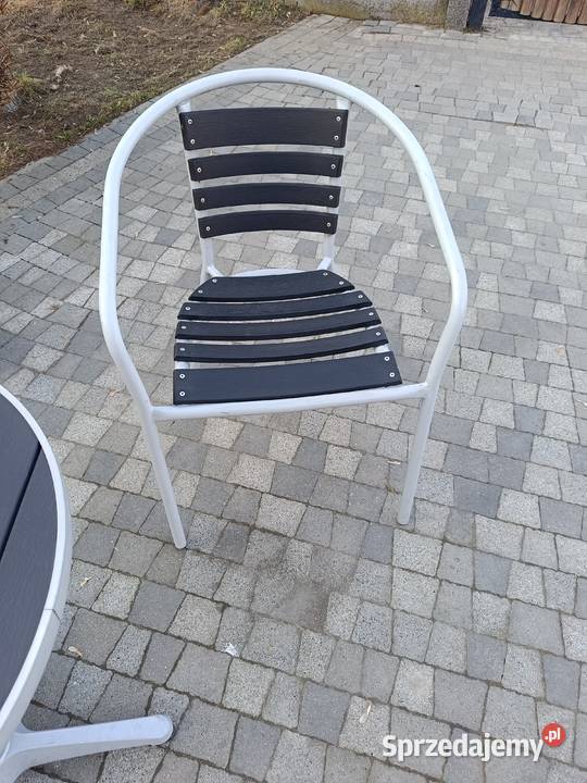 Zestaw ogrodowy aluminiowy