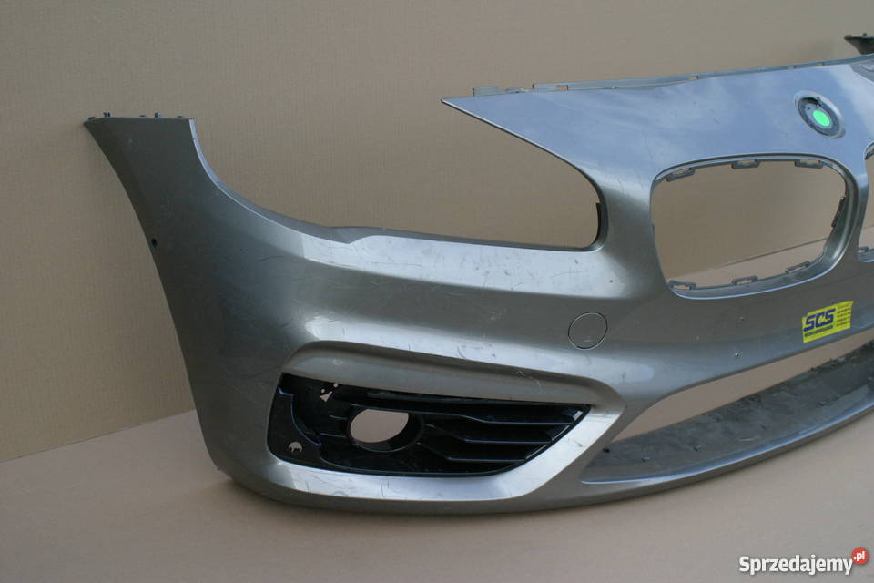 BMW 2 F45 F46 ZDERZAK PRZEDNI PRZÓD Rok produkcji 2015 Bieleń