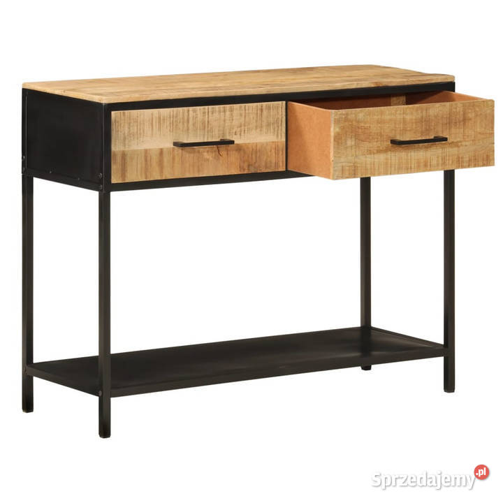 Stolik konsolowy 100x35x76 lite drewno mango i mazowieckie Warszawa