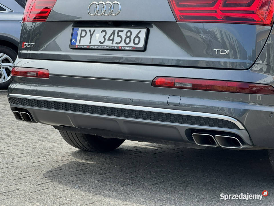 Audi SQ7 Polski Salon7OsobowyBezwypadkowyRoczna SQ7 Suchy Las