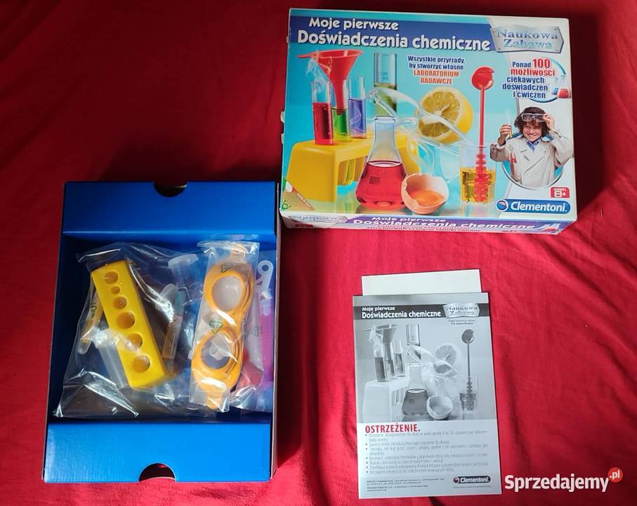 Moje pierwsze doświadczenia chemiczne Naukowa Gdańsk sprzedam