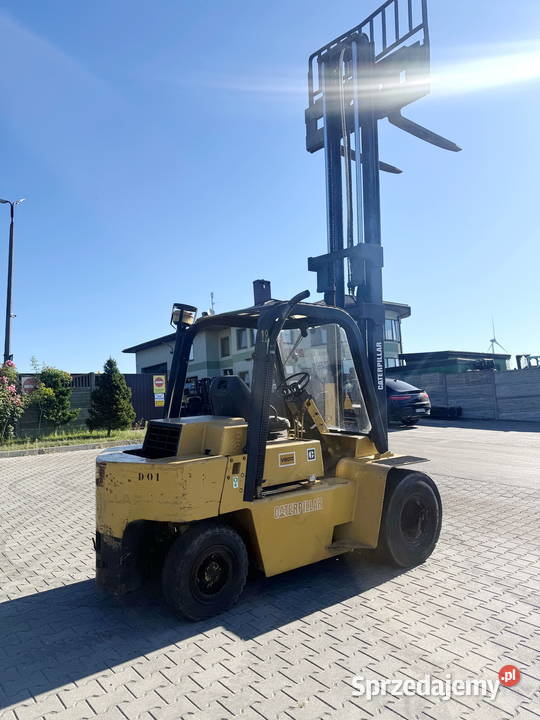 wózek widłowy CATERPILLAR V80D 4000 bliźniacze Wózki widłowe sprzedam