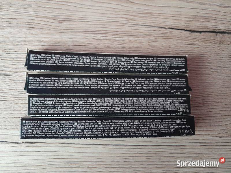 Zestaw 4 sztuk konturówek do oczu Avon odcienie Siewierz
