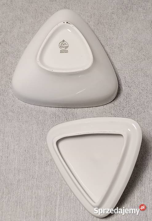ZEH SCHERZER Cukiernica Biała Porcelana Bavaria