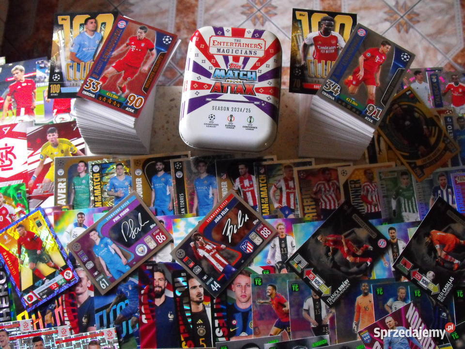 Karty piłkarskie TOPPS PANINI Super zestaw 225 Mykanów