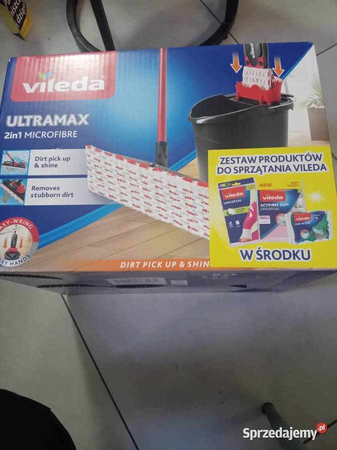 Mop vileda ultramax obrotowy Mopy Głubczyce