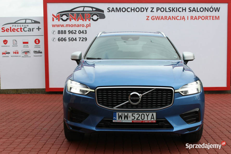 Volvo XC 60 RDESIGN 20 D4 190 AWD Salon światła przeciwmgielne Włocławek sprzedam