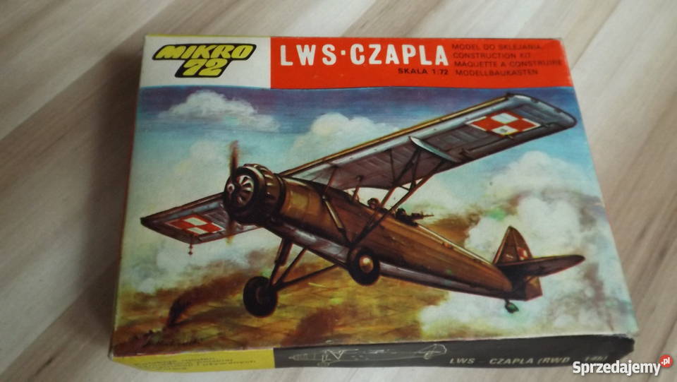 Unikat Model do sklejania LWS CZAPLA z Prlu Grodziczno