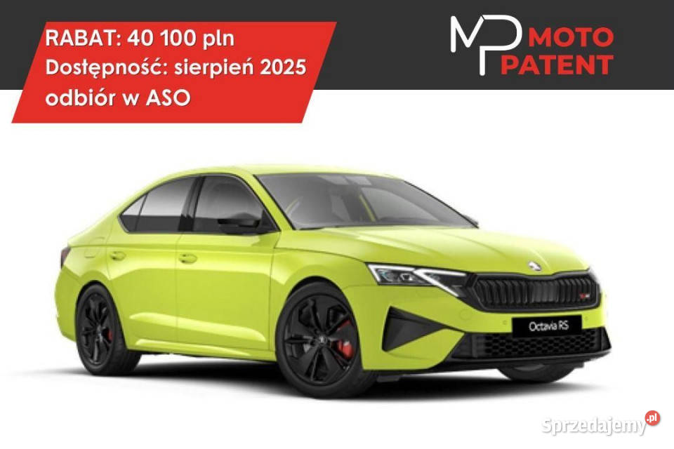 Skoda Octavia RS 20 TSI 265 7 DSG Liftback automatyczna