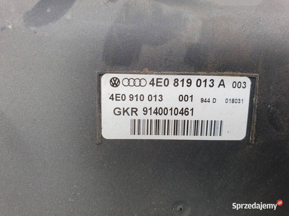 NAGRZEWNICA AUDI A8 D3 4E0819013A Lipno