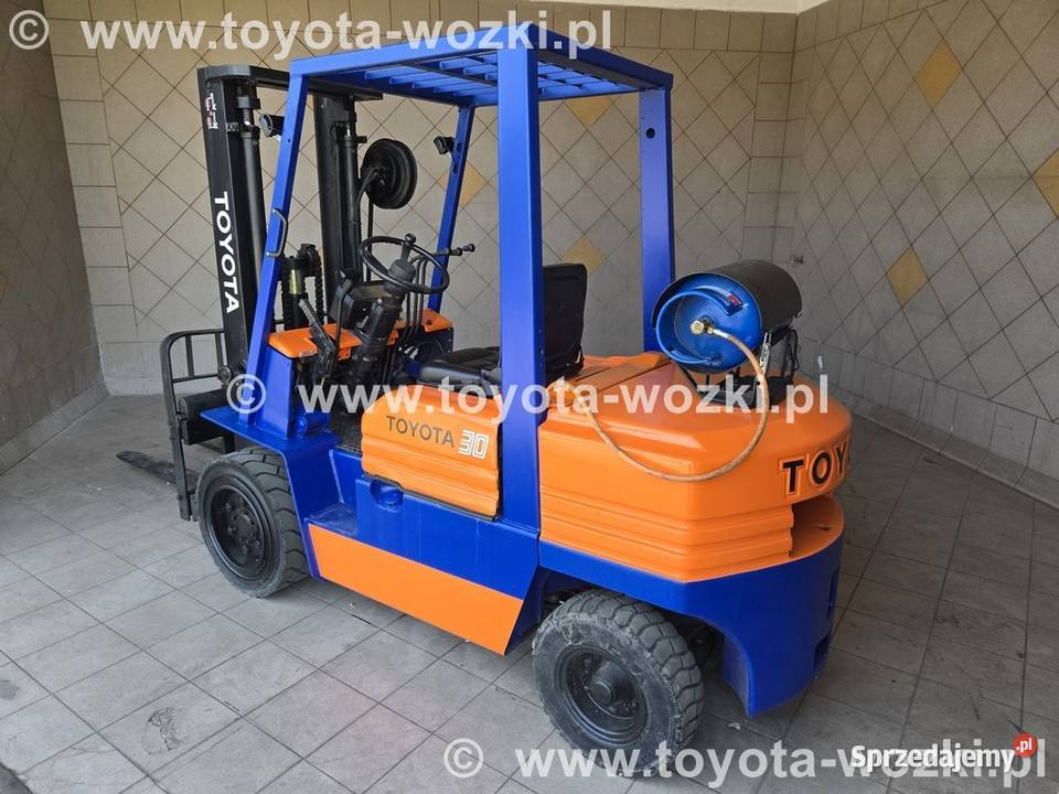 Wózek widłowy TOYOTA 5FG30 wolny skok przesuw b Mysłowice