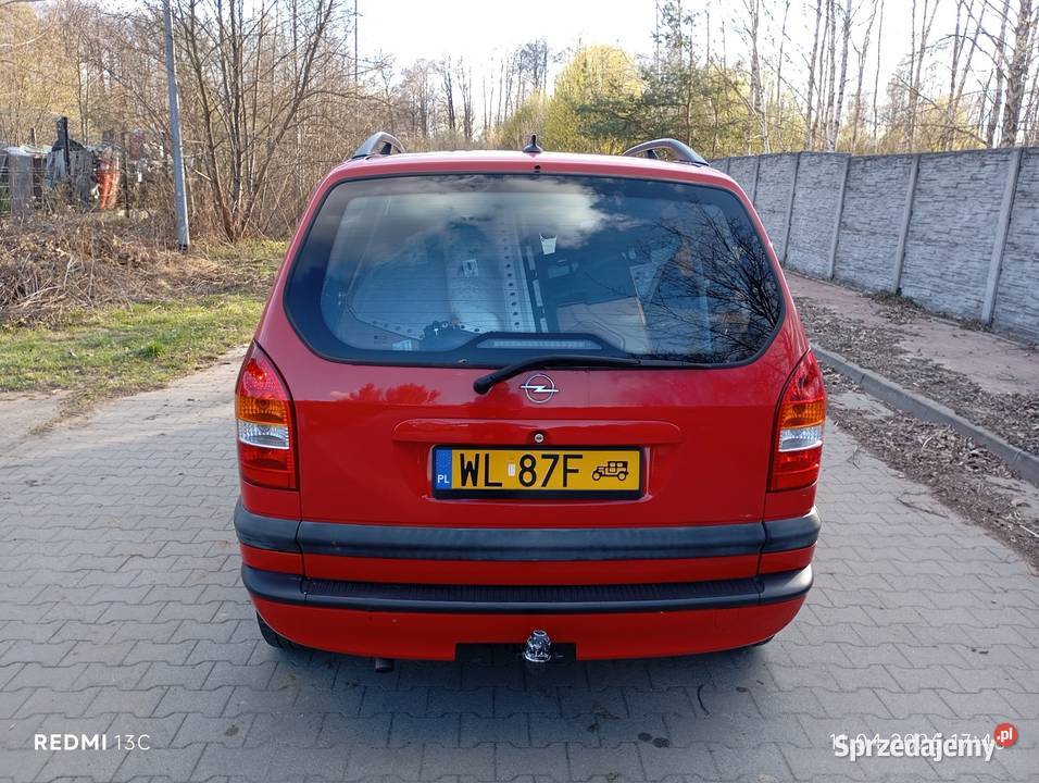 Opel Zafira 18 automat 99 Rok produkcji 1999 mazowieckie Legionowo