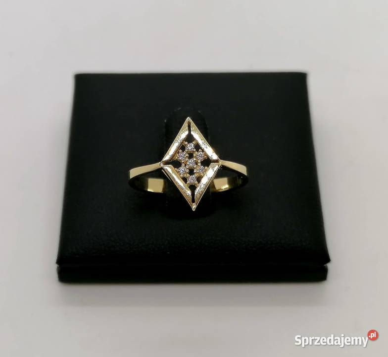 Nowy złoty pierścionek próby 585 188g Rozmiar 14 Elbląg