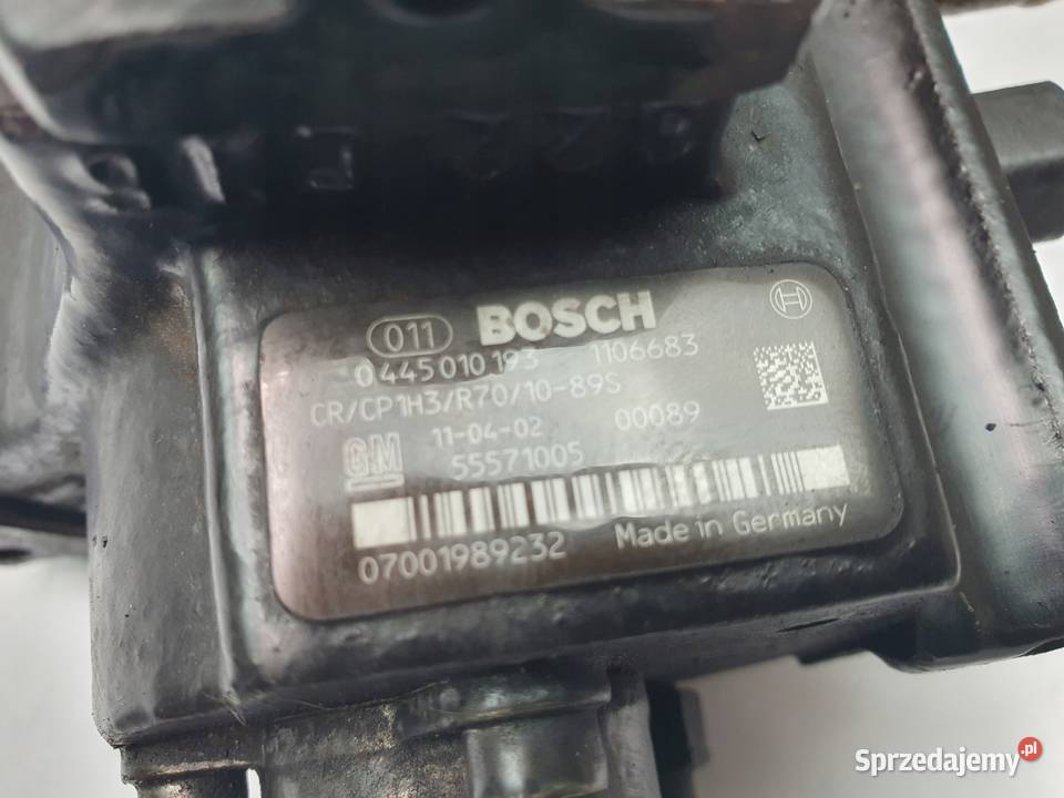 POMPA WTRYSKOWA Opel Insignia 20 CDTI Bosch osobowe Chełm