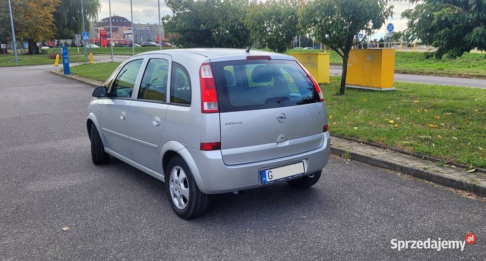 Opel Meriva 16 benz stan bez korozji Tczew sprzedam