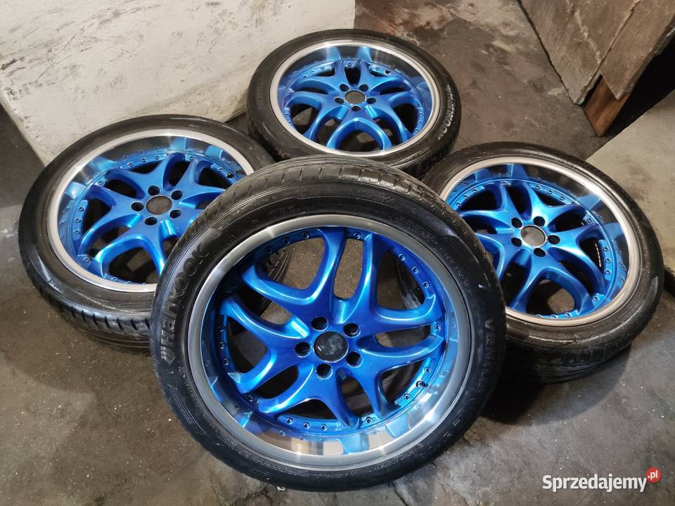 Dezent S 18 5x100 polerowane ranty opony letnie
