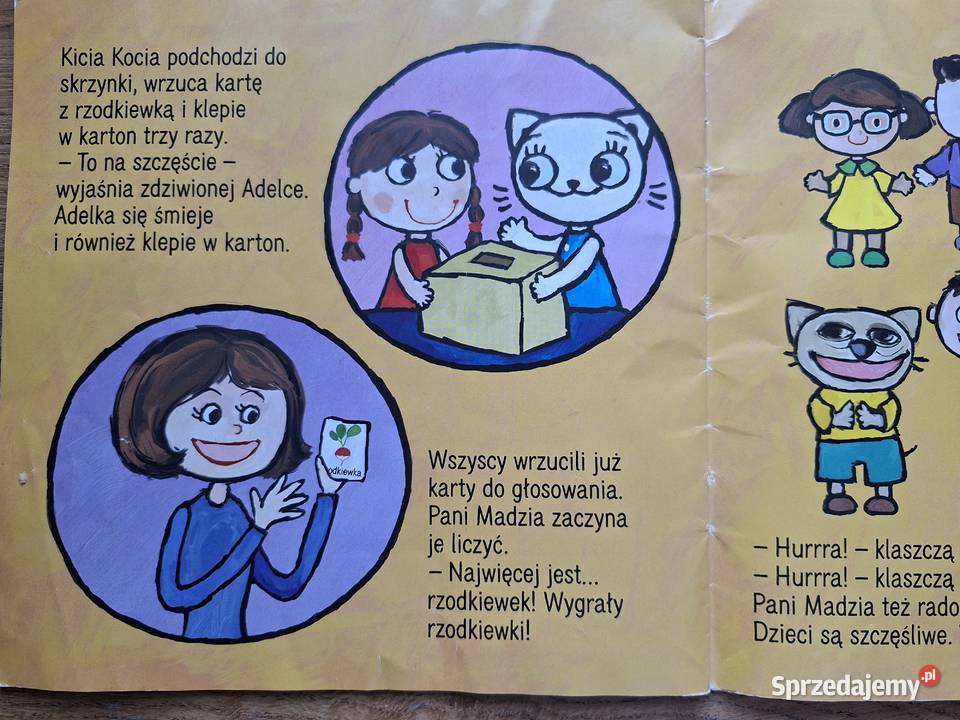 Kicia Kocia Co zasiejemy w ogródku A Głowińska Książki dla dzieci Kraków sprzedam