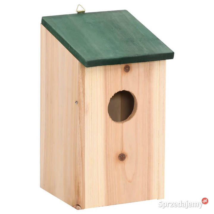 Domki ptaków 8 drewniane 12 x 12 x 22 WM276006 mazowieckie Warszawa
