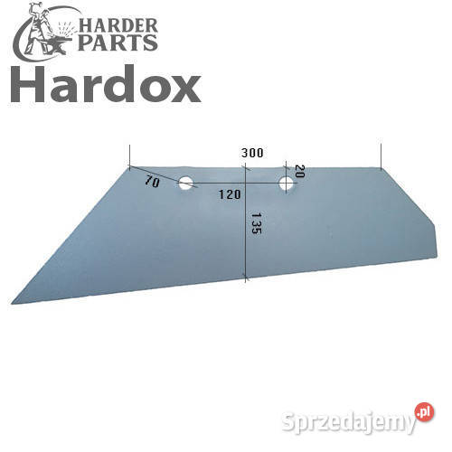 Lemiesz 300ha HARDOX 1903687L części do pługa Suwałki