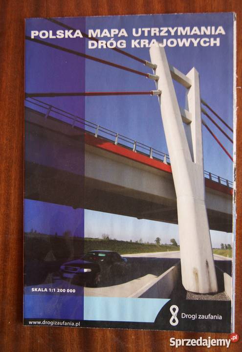 POLSKA MAPA UTRZYMANIA DRÓG KRAJOWYCH