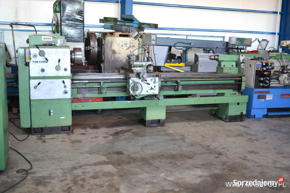 Tokarka uniwersalna TUR 630 M x 2500 mm FAT Głowno