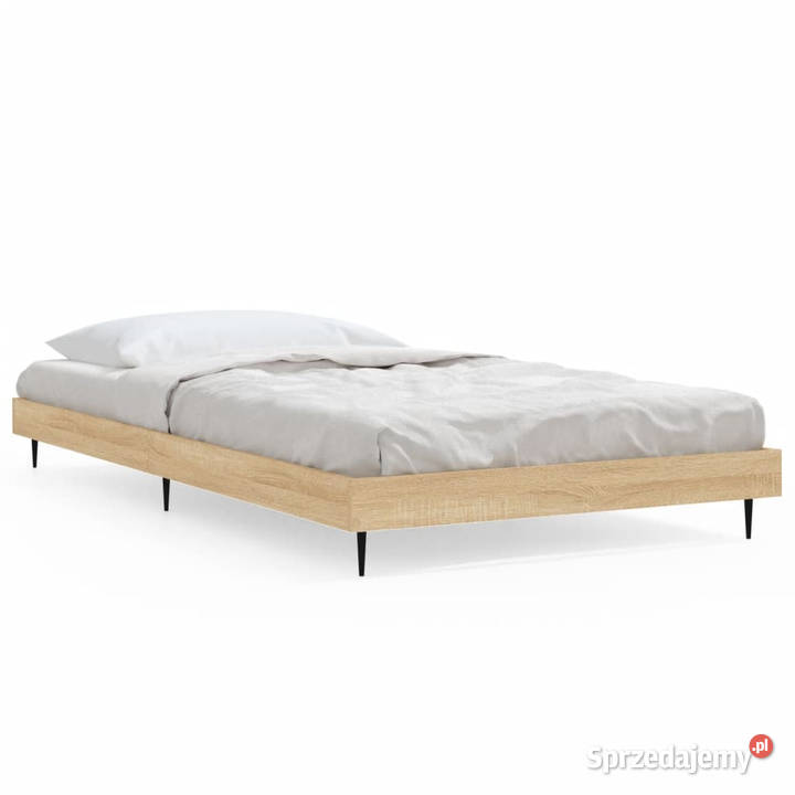 Łóżko bez materaca dąb sonoma 100x200 WM832264 20cm Warszawa