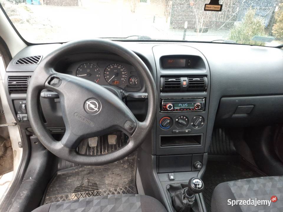 Opel Astra II G 16 benzyna gaz srebrny