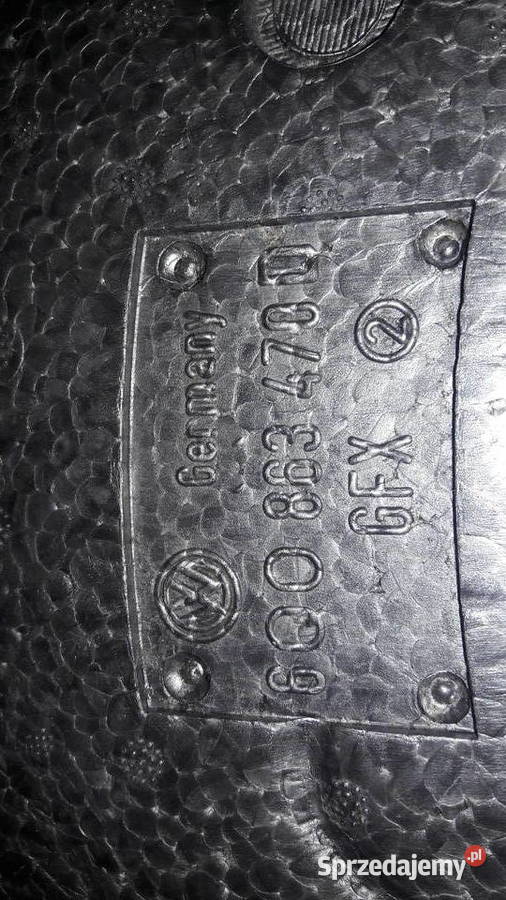 Styropian w miejsce koła zapasowego VW Audi Głuchołazy