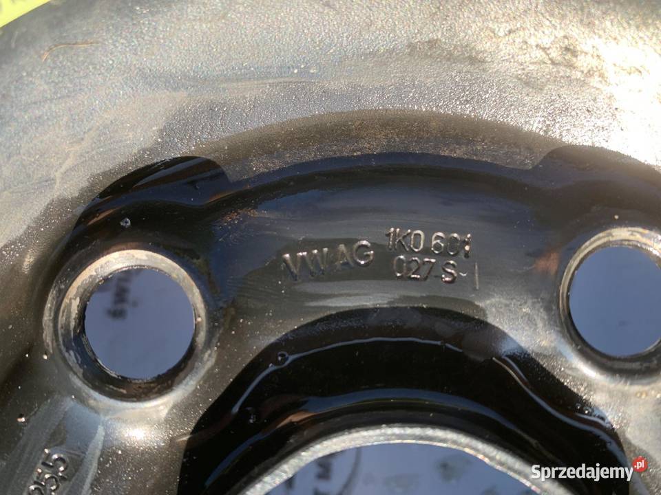 GOLF AUDI ALTEA koło dojazdowe 1257016 96M 5x112