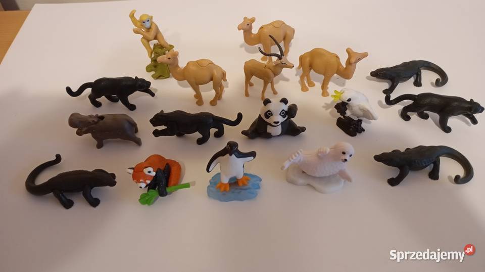 Figurki zabawki z jajek niespodzianek Kinder Plastik  Zabawki Warszawa