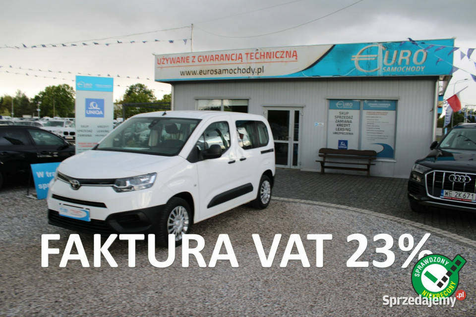 Toyota ProAce City Salon Polska netto 38 943 PLN Toyota Warszawa sprzedam