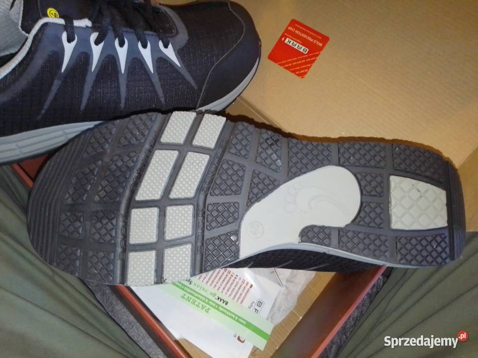Buty robocze z blachą 45 Zielonka