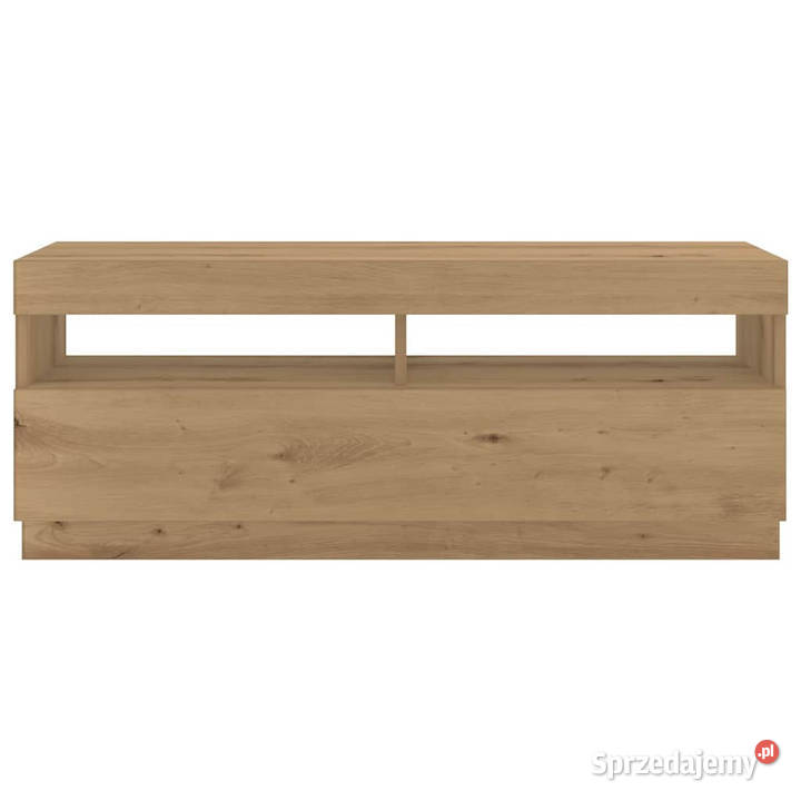 Szafka pod TV z oświetleniem LED dąb artisan Warszawa