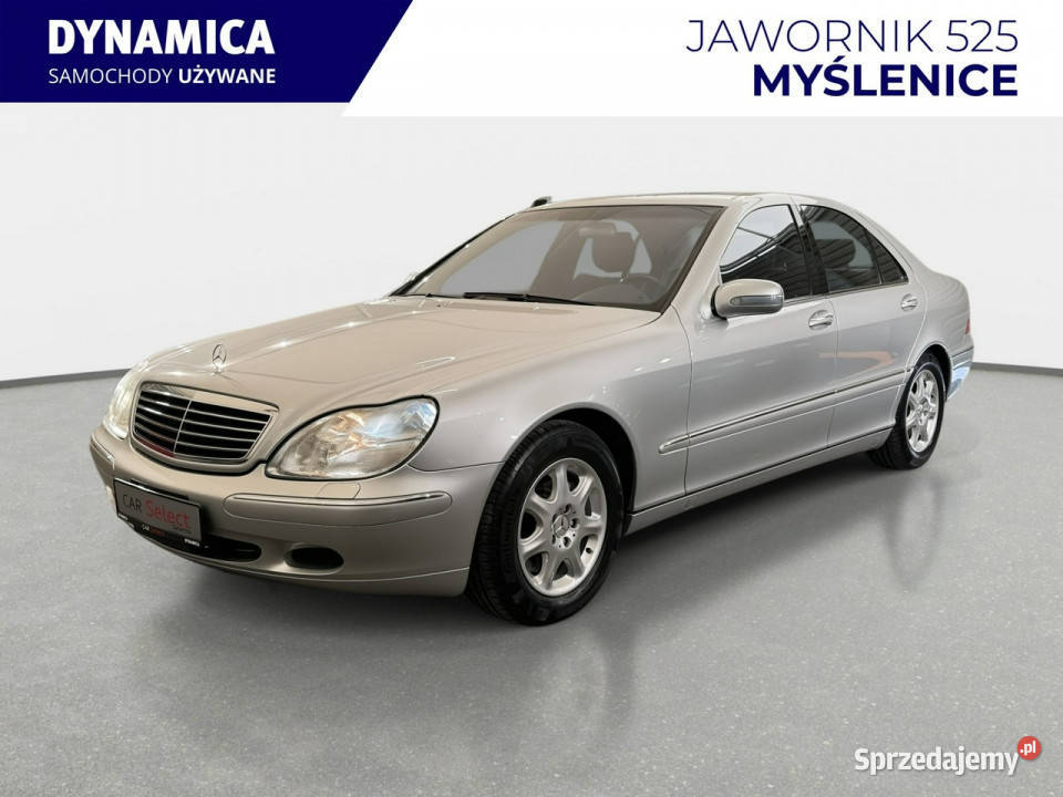 Mercedes S 500 50 V8 306 automat 2002 r przebieg szyberdach
